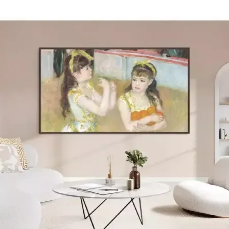 Television Samsung QE65LS03FAUXXH 65 inch The Frame QLED 4K HDR Smart TV, 3840×2160, Tizen, 120Hz