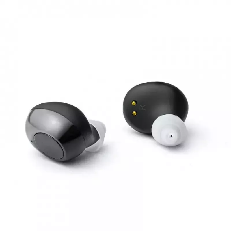 Haxe hearing amplifier JH-A39 in-ear, rechargeable, 35 dB gain, 400–4500 Hz, 6 volume levels, charging case