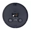 Wall clock ESPERANZA EHC016K Lyon Black, 25 cm diameter, silent movement, glass cover, plastic frame