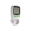 Wattmeter GreenBlue GB202 power meter 0–9999 W, 3600 W max, 220–240 V, 16 A, LCD display
