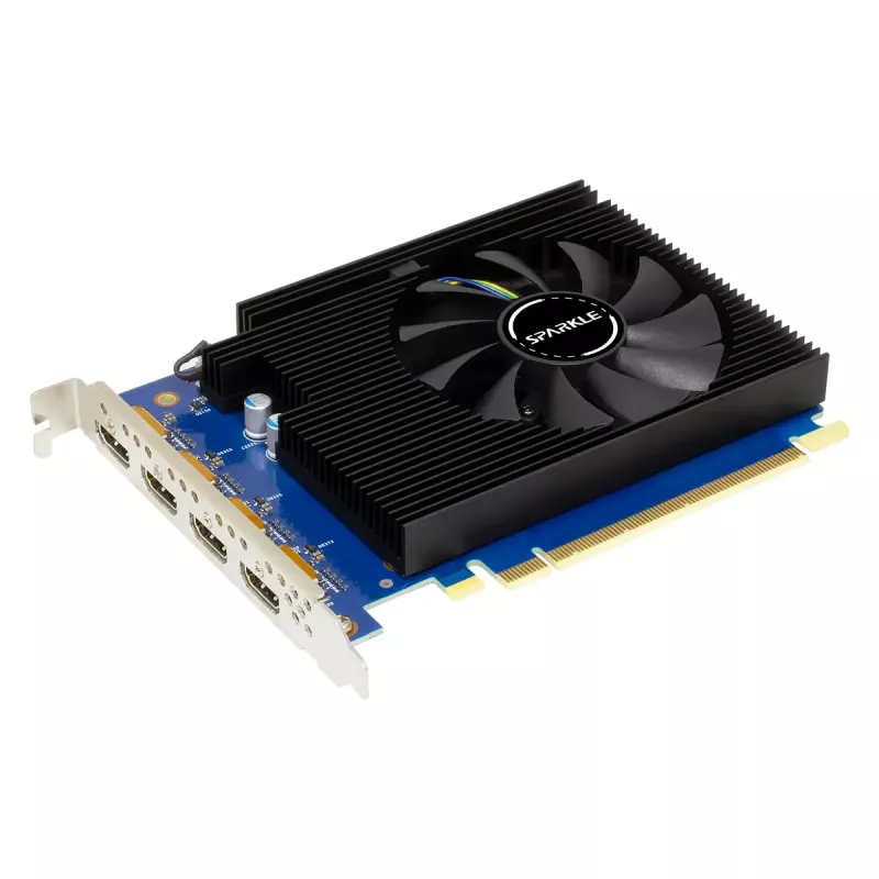 Graphics Card Sparkle Intel Arc A310 OMNI View — 4 GB GDDR6, 2000 MHz, PCIe 4.0 x8