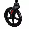 Rehabilitation walker ActionMed CH100AM — lightweight aluminium 4-wheel, adjustable height 700–937 mm, seat 35×32 cm, max load 136 kg, foldable
