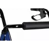 Rehabilitation walker ActionMed CH100AM — lightweight aluminium 4-wheel, adjustable height 700–937 mm, seat 35×32 cm, max load 136 kg, foldable
