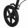 Rehabilitation walker ActionMed CH100AM — lightweight aluminium 4-wheel, adjustable height 700–937 mm, seat 35×32 cm, max load 136 kg, foldable