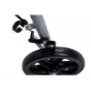 MDH PPC035 wheeled walker / rollator with seat and basket, aluminium, foldable, max load 136 kg