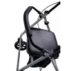 MDH PPC035 wheeled walker / rollator with seat and basket, aluminium, foldable, max load 136 kg