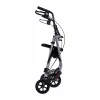 MDH PPC035 wheeled walker / rollator with seat and basket, aluminium, foldable, max load 136 kg