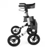 Off-road four-wheel rollator TIMAGO RANGER, aluminium, adjustable height 89.5–102.5 cm, load 136 kg, foldable