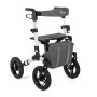 Off-road four-wheel rollator TIMAGO RANGER, aluminium, adjustable height 89.5–102.5 cm, load 136 kg, foldable