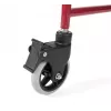TIMAGO FS 692 Foldable Toilet Wheelchair with Commode Seat, Steel Frame, 4 Wheels, 100 kg Capacity