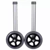 Walking frame VITEA CARE VCBP0031 aluminium, adjustable height 82–100 cm, width 600 mm, max load 110 kg, 12 cm wheels