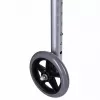 Walking frame VITEA CARE VCBP0031 aluminium, adjustable height 82–100 cm, width 600 mm, max load 110 kg, 12 cm wheels