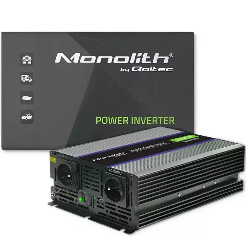 Power Inverter QOLTEC Monolith 6000 MS 12V to 230V 6000W