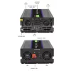 Power Inverter QOLTEC Monolith 6000 MS 12V to 230V 6000W
