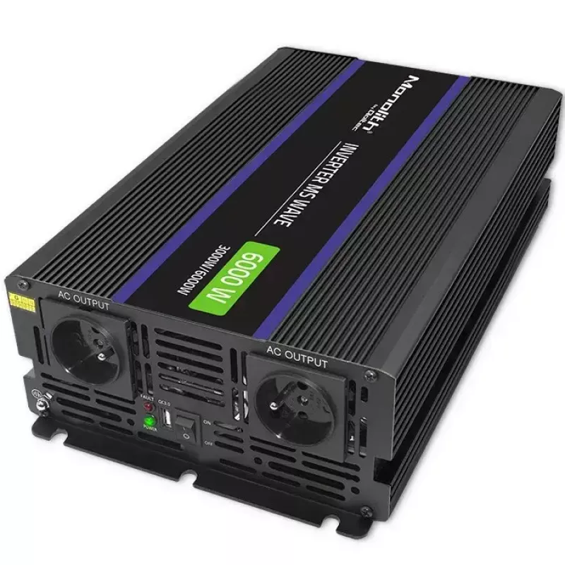 Power Inverter QOLTEC Monolith 6000 MS 12V to 230V 6000W