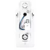 SATEL OPAL Plus Dual-Technology Outdoor Motion Detector with Anti-Masking, IP54, White