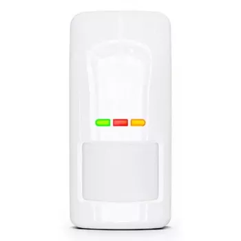 SATEL OPAL Plus Dual-Technology Outdoor Motion Detector with Anti-Masking, IP54, White