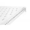 DIGITUS TN-19-5/9-1U-W-GY 1U 19 inch Fixed Rack Shelf, 500 mm Depth, Grey, 25 kg Load Capacity