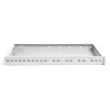 DIGITUS TN-19-5/9-1U-W-GY 1U 19 inch Fixed Rack Shelf, 500 mm Depth, Grey, 25 kg Load Capacity