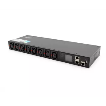 Power Distribution Unit PDU Digitus DN-DP-H-1-8C13 1U Black 16A