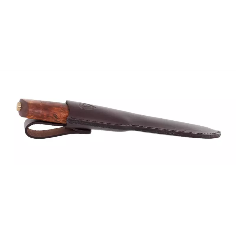 Fixed Blade Survival Knife HELLE Alden #76 — 4.1-inch Blade, Full Tang