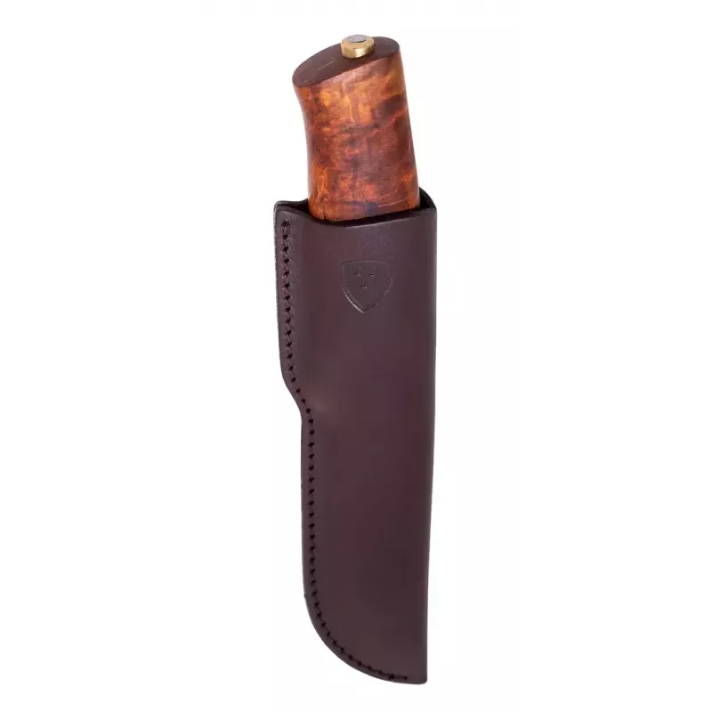Fixed Blade Survival Knife HELLE Alden #76 — 4.1-inch Blade, Full Tang
