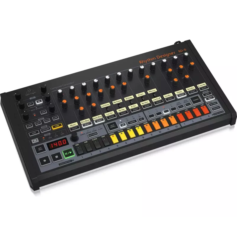 Rhythm & Drum Machine Behringer RD-8 MKII Calibration range 10 - 15000 Hz