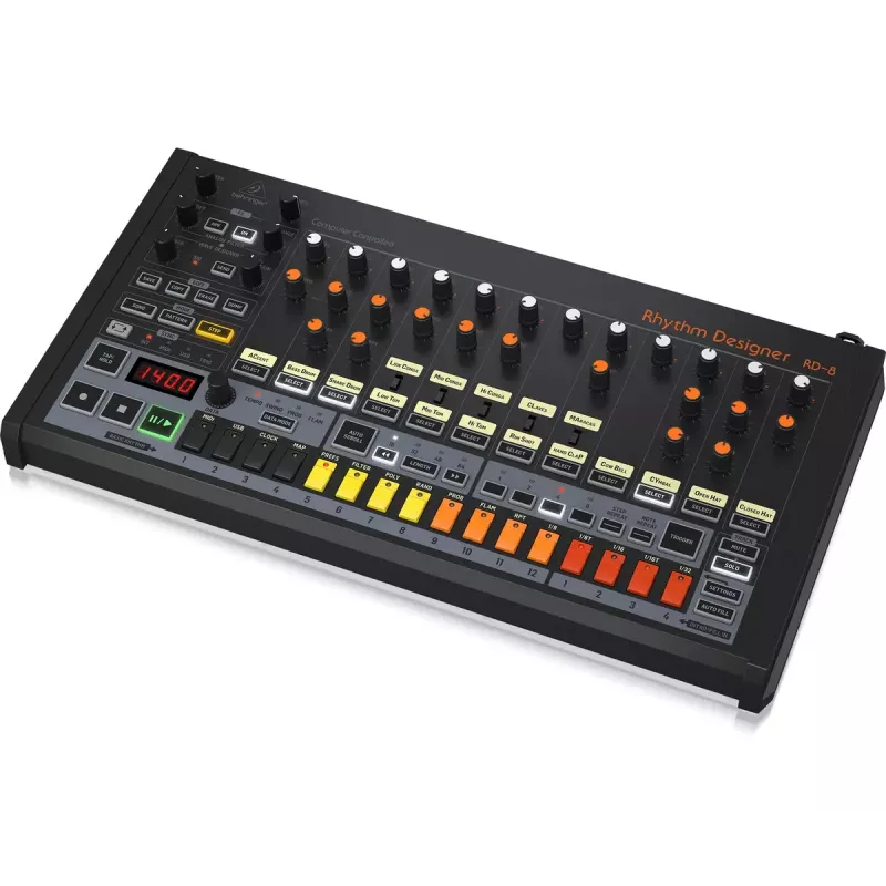 Rhythm & Drum Machine Behringer RD-8 MKII Calibration range 10 - 15000 Hz