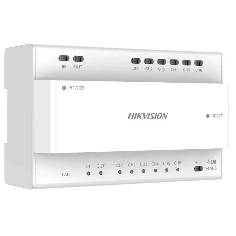 Video distributor Hikvision DS-KAD706Y-S 6 channels 1U rack mount