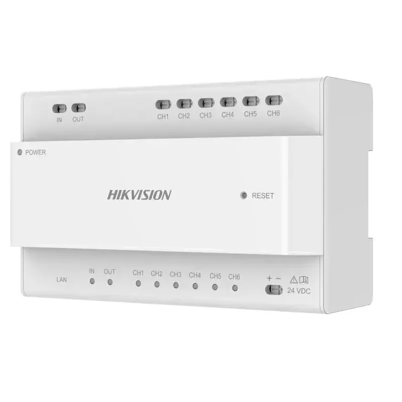 Video distributor Hikvision DS-KAD706Y-S 6 channels 1U rack mount