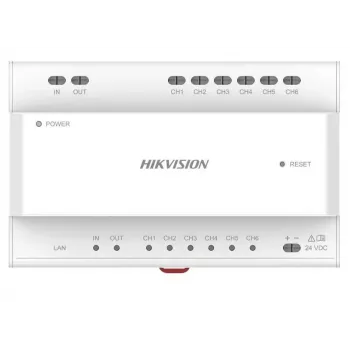 Video distributor Hikvision DS-KAD706Y-S 6 channels 1U rack mount