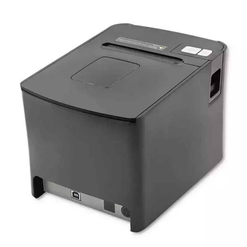 Thermal receipt printer QOLTEC 50256 with USB interface — compact POS printer