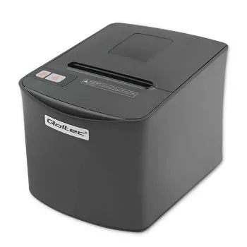 Thermal receipt printer QOLTEC 50256 with USB interface — compact POS printer
