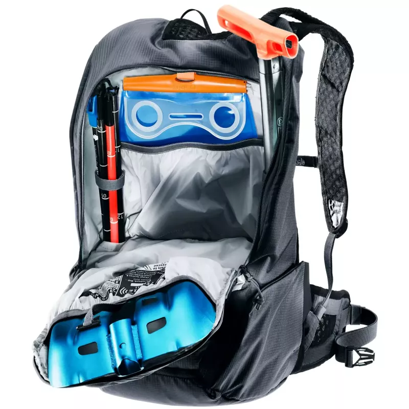Sports backpack Deuter Updays 20 Black Polyamide 490mm height