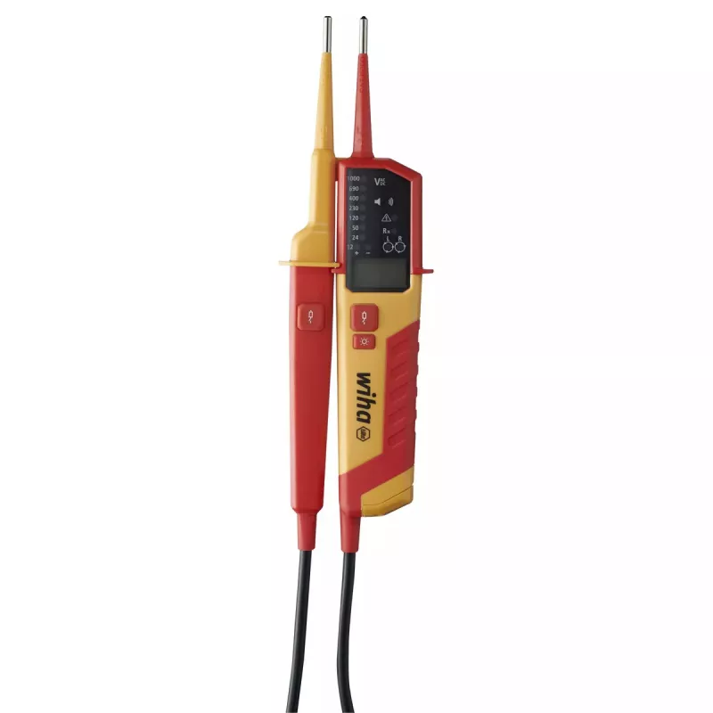 Voltage Tester Screwdriver Wiha 45217 Red Yellow