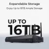Reolink NVS12W 12-Channel Wi-Fi 6 NVR 16MP Support 2TB HDD