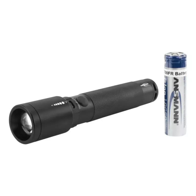 Ansmann Future T400FR Flashlight, 400 lm, IPX4, Black
