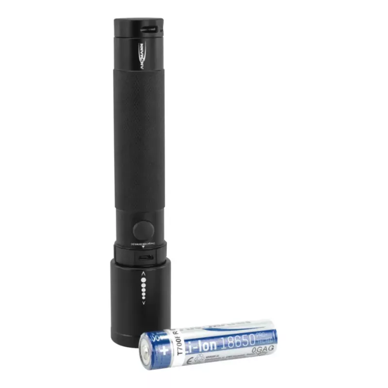 Ansmann Future T400FR Flashlight, 400 lm, IPX4, Black