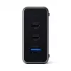Mobile device charger Satechi ST-TC100GM-EU, 100 W, 2× USB-C, AC input 100–240 V, grey