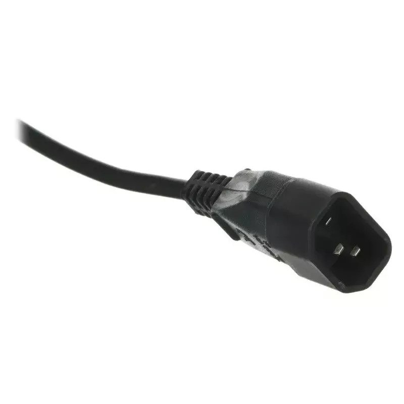 Power extension cable ActiveJet COMBO-IEC-3G/1.5M — 3-core IEC connector, 1.5 m, 3 AC outlets, 230 V/50 Hz, 10 A, black