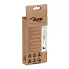 Power adapter Akyga AK-ND-26 for laptops, 90W, 19.5V, 4.62A, AC-to-DC, black