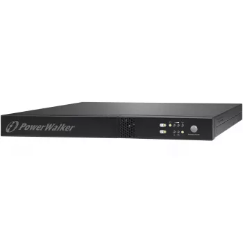 Rackmount UPS PowerWalker VFI 1000R/1U — Online double-conversion, 1 kVA (800 W), 3× C13 outlets, 1U, 12.6 kg