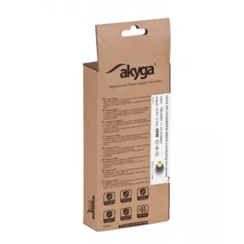 Power adapter Akyga AK-ND-47 19 V 40 W 2.15 A for Acer laptops, black, 1.2 m cable
