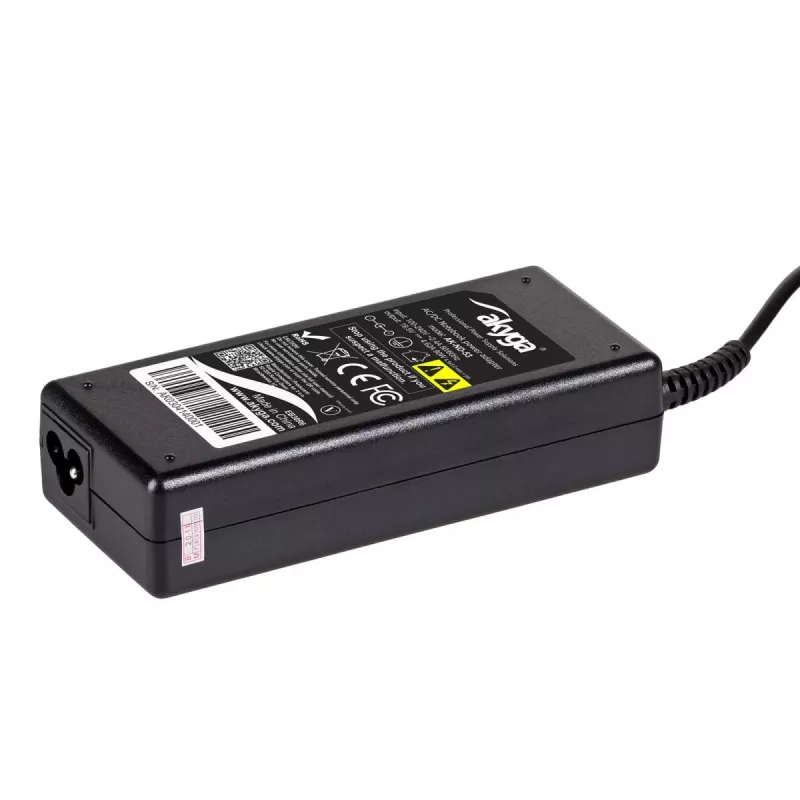 Power adapter Akyga AK-ND-53 90W 19.5V 4.62A for Dell laptops, 100–250V input, LED, 1.2m cable