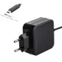 Power adapter Akyga AK-ND-60, universal 45 W, input 100–250 V, black, 0.183 kg
