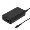 Indoor charger Akyga AK-NU-12 for laptops, 65 W, output 1–3.5 V, input 18.5–20 V, AC, black