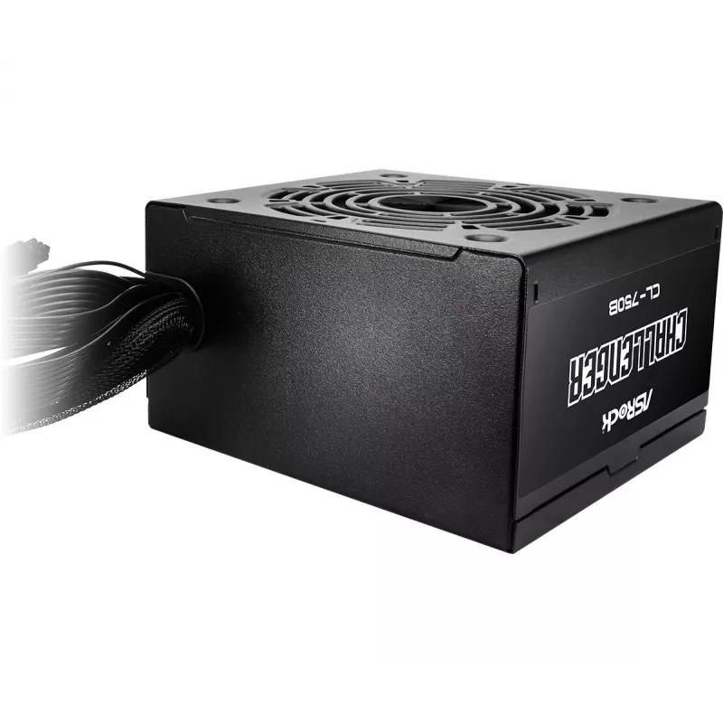 ASROCK Power Supply Challenger Cl-750b 750w 80+ Bronze Black ATX