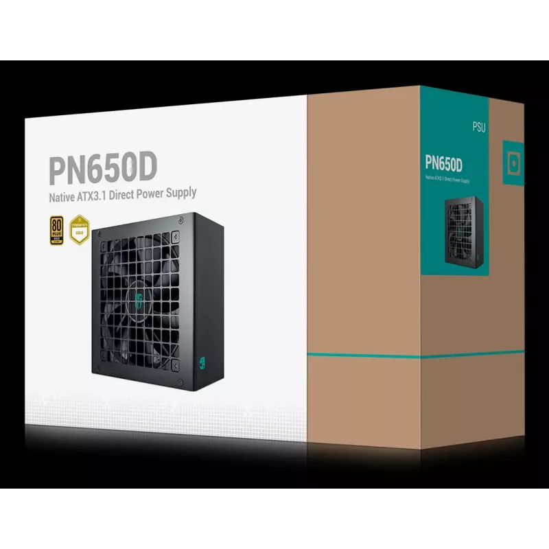 Gamer Storm PN650D power supply unit 650 W 20+4 pin ATX ATX Black