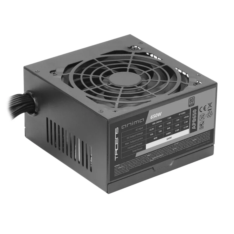 Tacens Anima APB650 power supply unit 650 W 24-pin ATX ATX Black