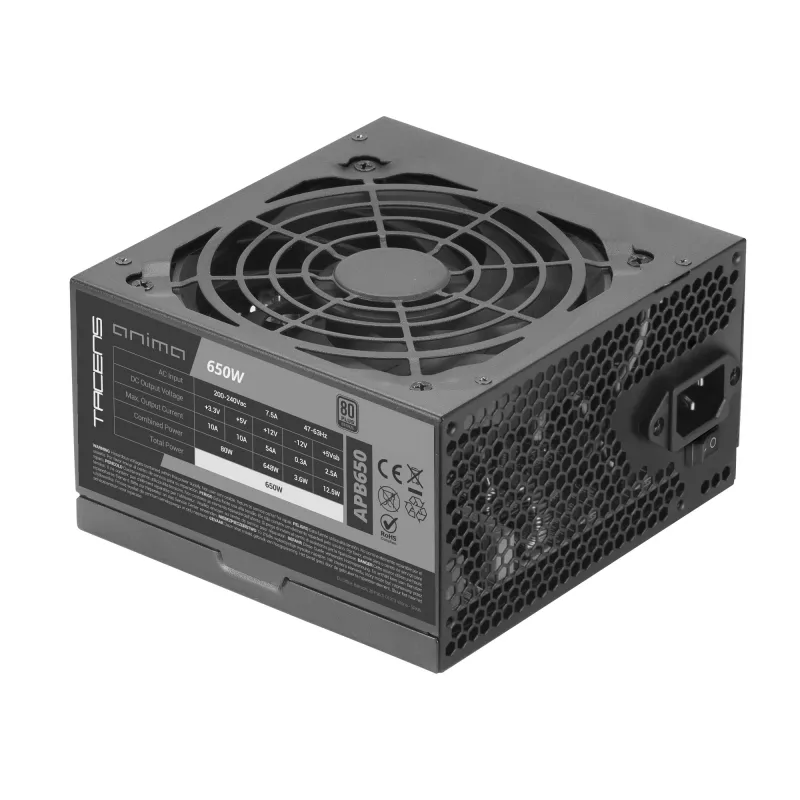 Tacens Anima APB650 power supply unit 650 W 24-pin ATX ATX Black